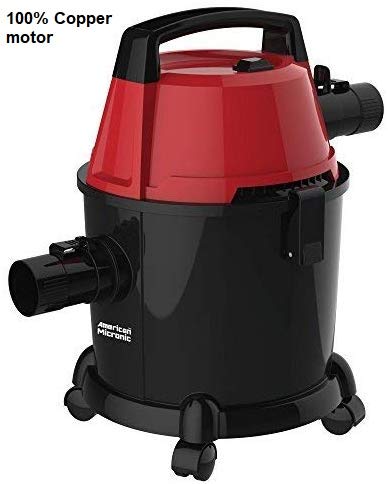 American Micronic- 15 Liters, 1600W, Wet & Dry Imported Vacuum Cleaner